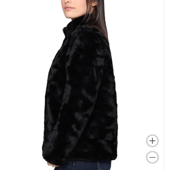 🎈SALE Nicole Miller Reversible Jacket Black Choose Size NWT - Picture 4 of 9